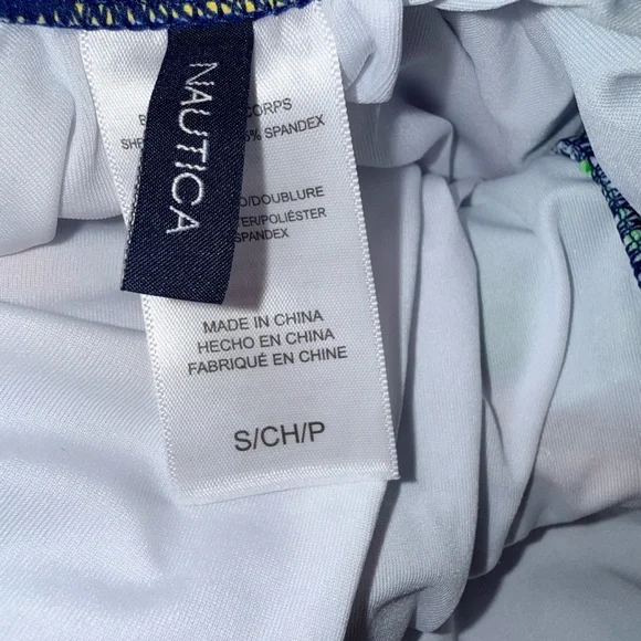 NWT Nautica Women's Standard One Piece Crossback Tummy Control Quick Dry Small - Picture 7 of 11